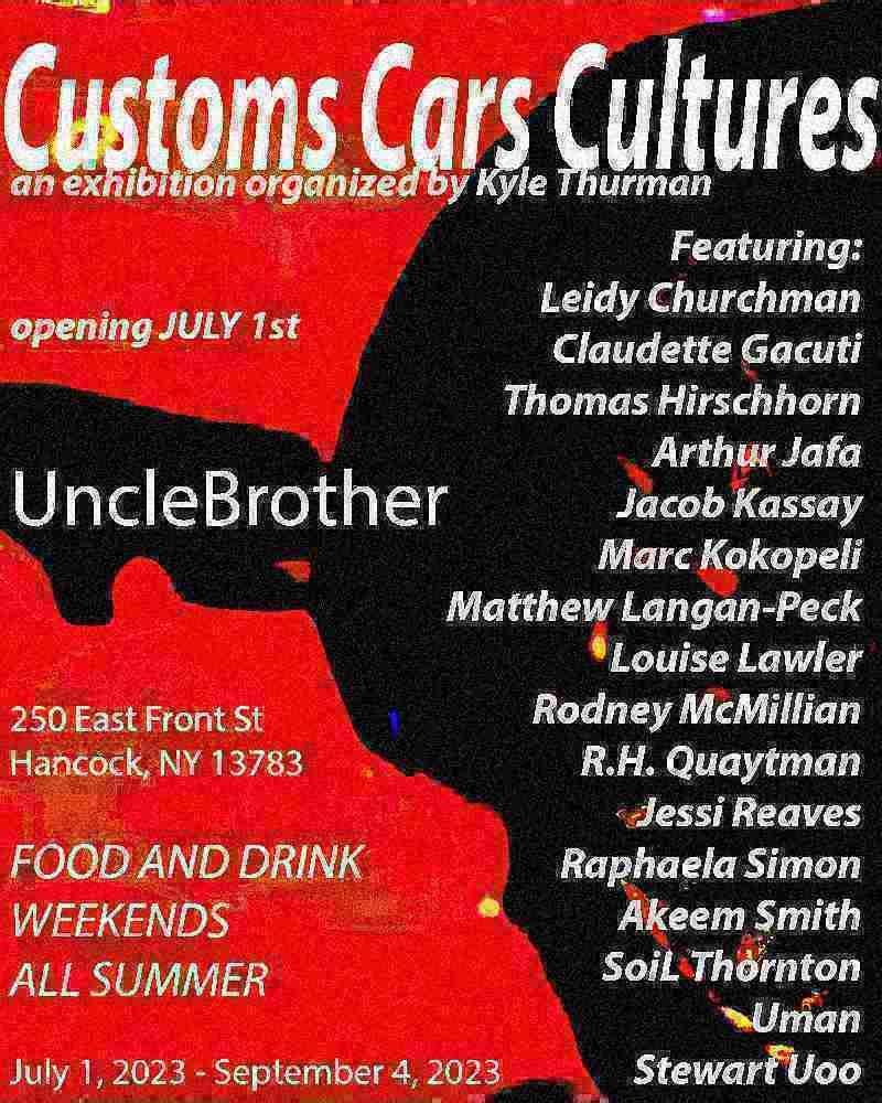 Akeem Smith, Customs Cars Culture, Unclebrother, 2023