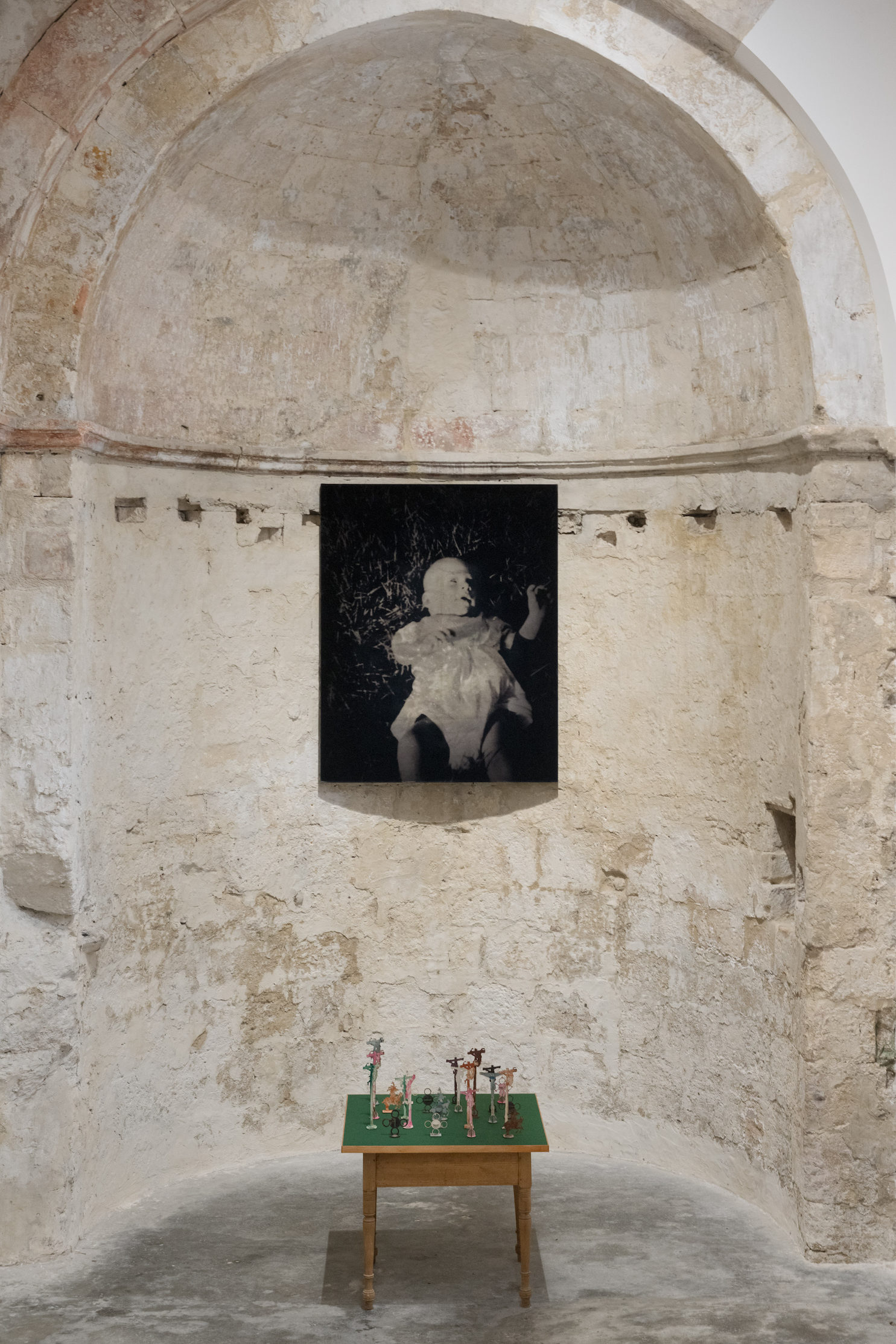 Benjamin Lallier, Installation view, "True Religion", High Art, 2024