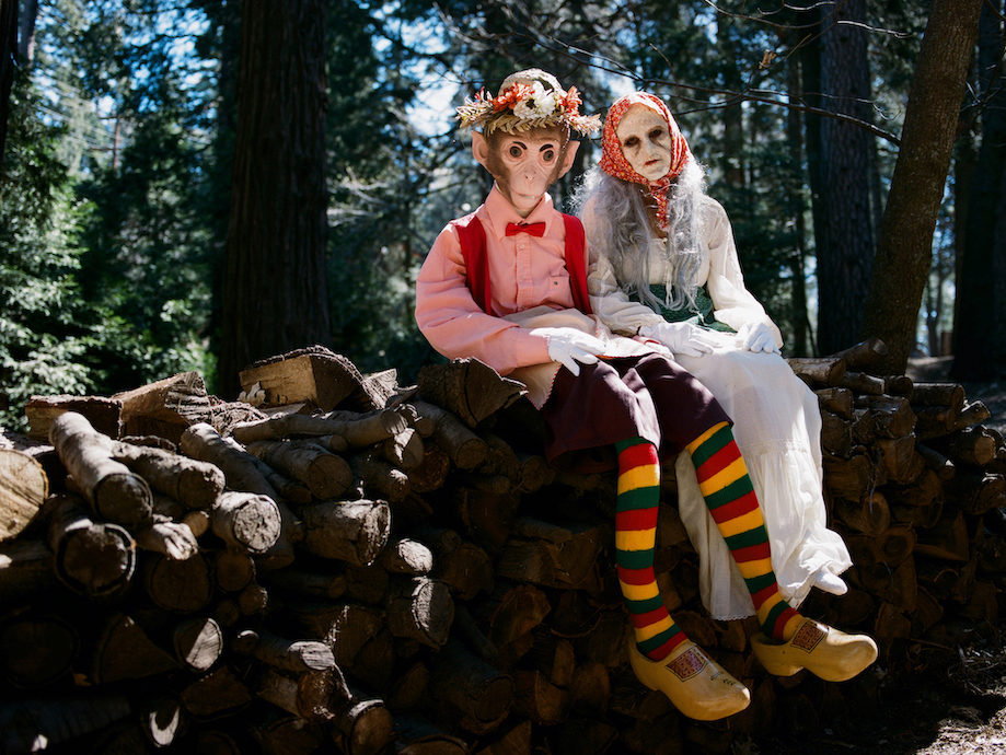 Marnie Weber, Production still, "The Cabin of Mothra Crone", 2021