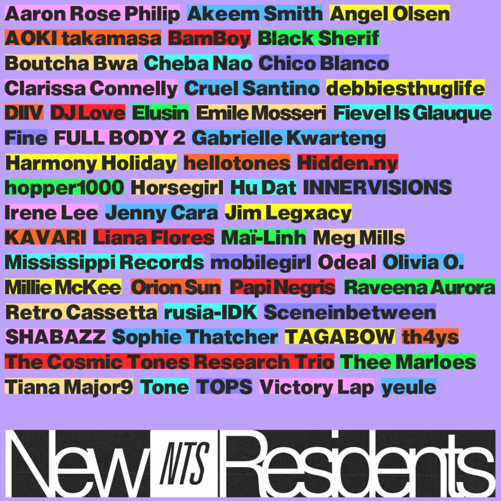 Akeem Smith, NTS radio